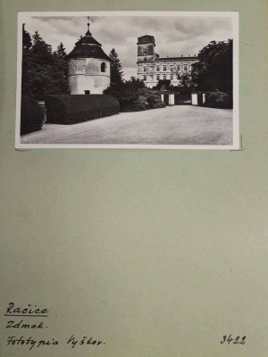 Zámek Račice - zámek a zahrada