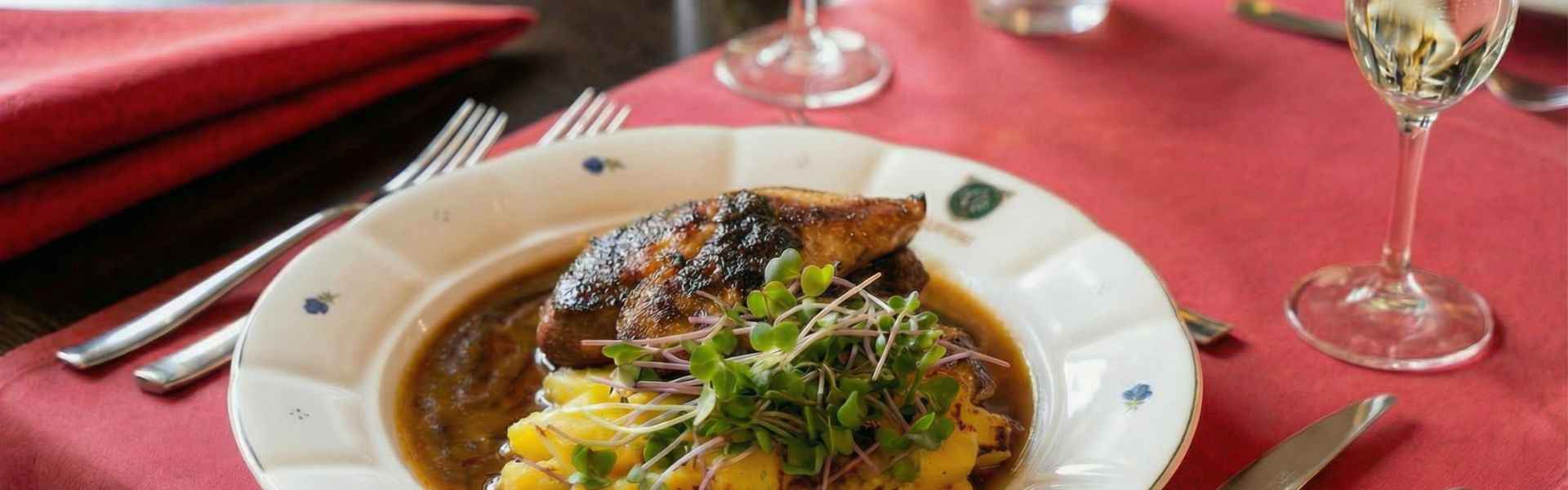 Valentýnská večeře - EFI hostinec Konírna, jídlo