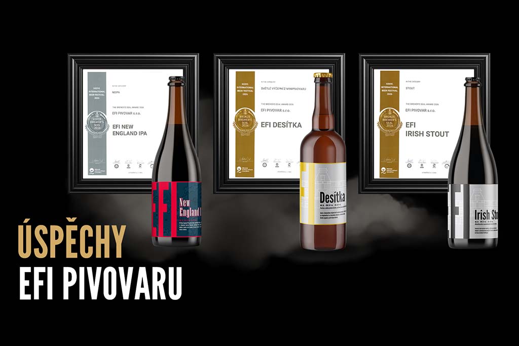 ÚŚPĚCHY EFI PIVOVARU