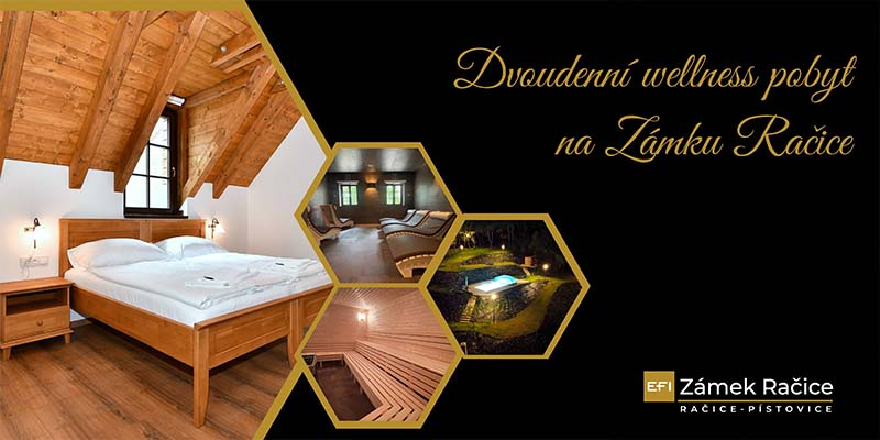Two-day wellness stay with breakfast - Zámek Račice