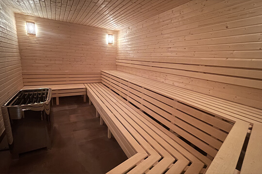 zámek račice - finská sauna